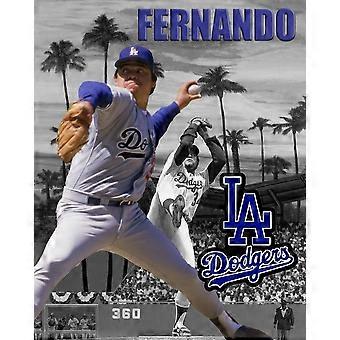 Fernando Valenzuela Los Angeles Dodgers Stressverlichter Puzzel S1620