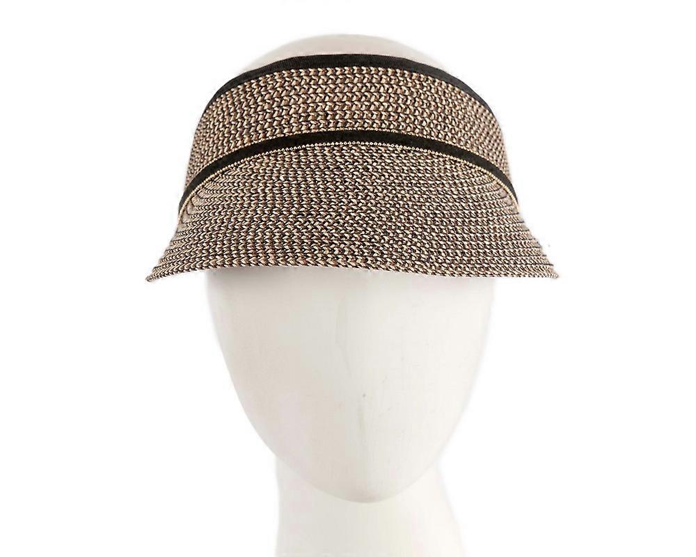 Black & beige visor by Max Alexander SP515BB