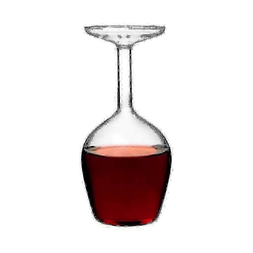 Upside Down Wine Glass