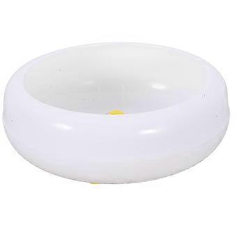 Roue d'exercice silencieuse en plastique pour petits animaux, compatible avec les cages de hamsters.