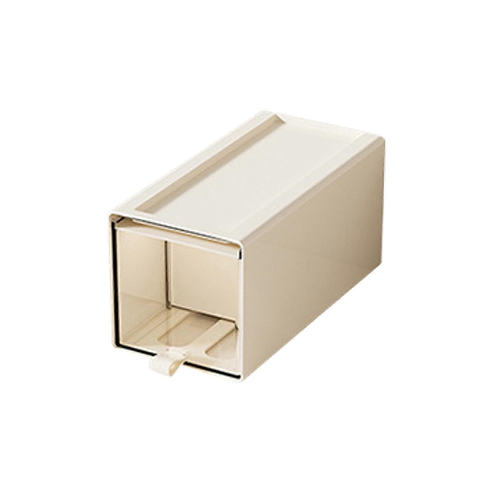 Storage Box Drawer-type Dustproof Container Stackable with Clear Display Case for Display Action