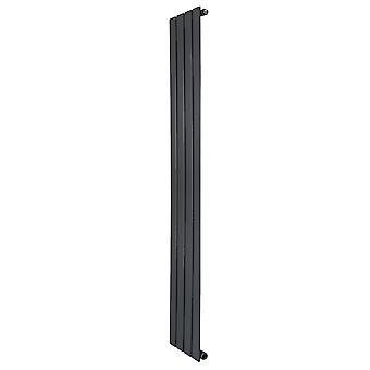 Flat Single Column Radiator 1600mm x 280mm Modern Designer Single Panel Central Heating Heater Matt