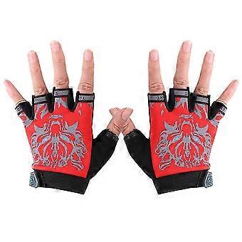 Children Gloves Half Finger Cycling Gloves for Outdoor Sports 2Pcs