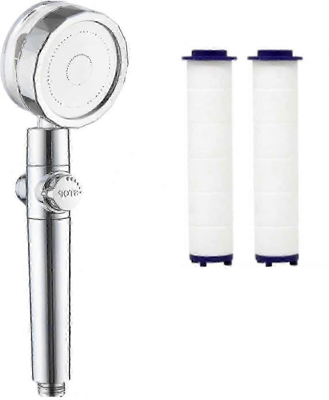 High Pressure Adjustable Flow Bathroom Use Filter Shower Head