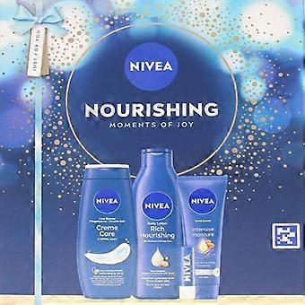 Gavesæt Nivea Nourishing Moments Of Joy 4 stk.