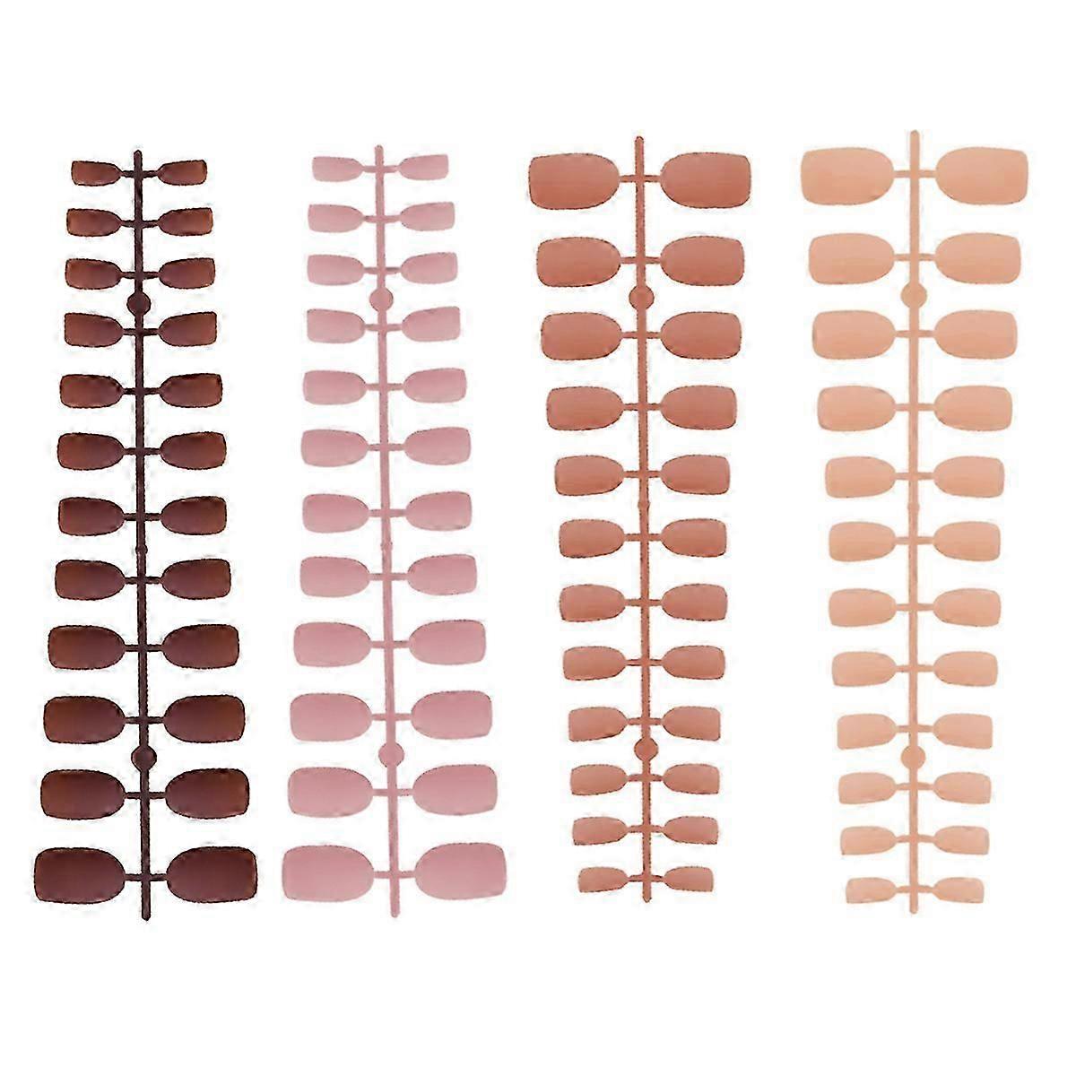 Nail Decal Matte Nail Patch for Decoration 192Pcs Assorted