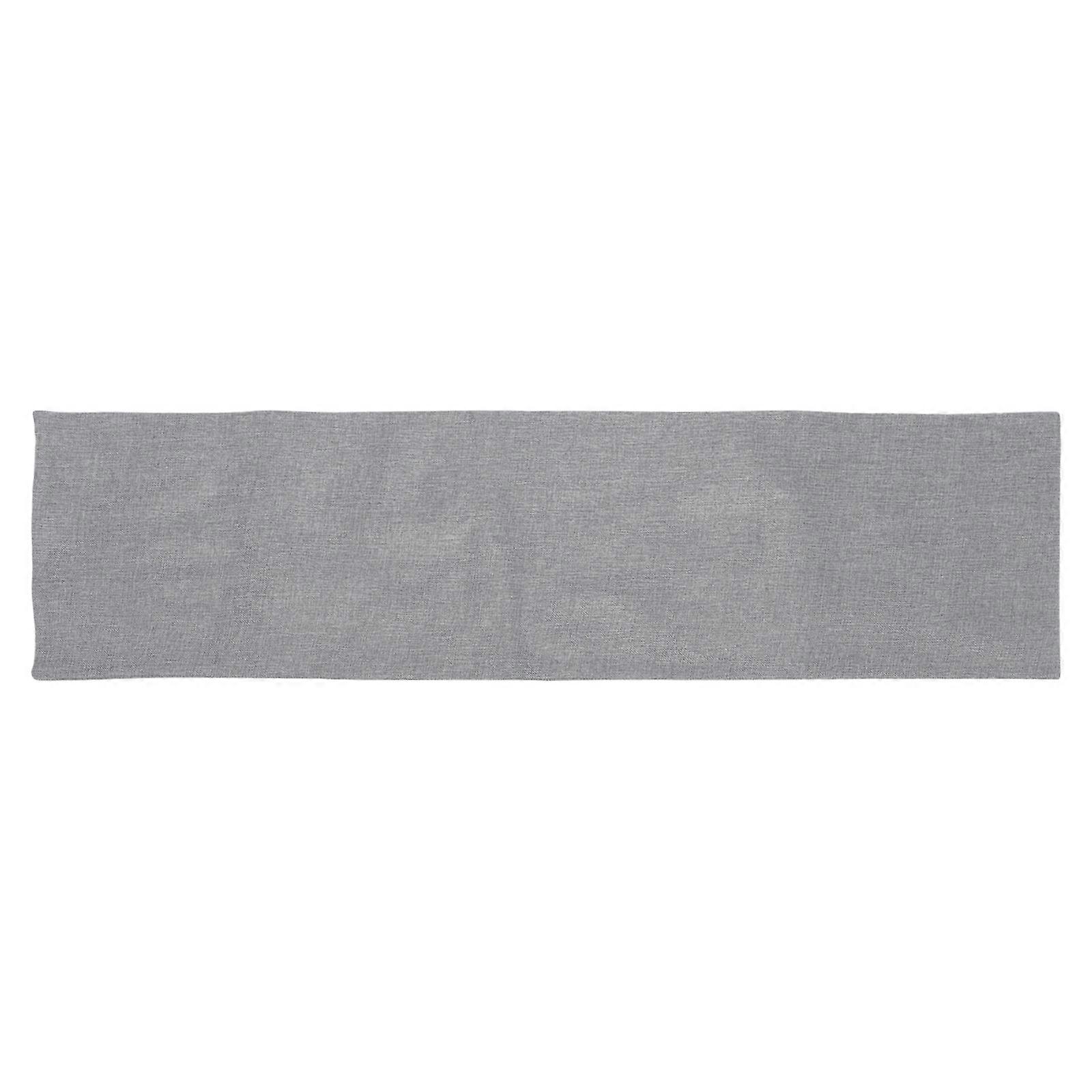 Decorative Grey Table Runner for Decor Linen Table Runner