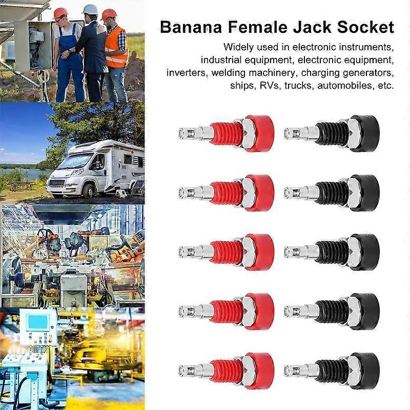 Female Terminal Multimeter 2mm Jack Post Socket Banana Test Probe Binding