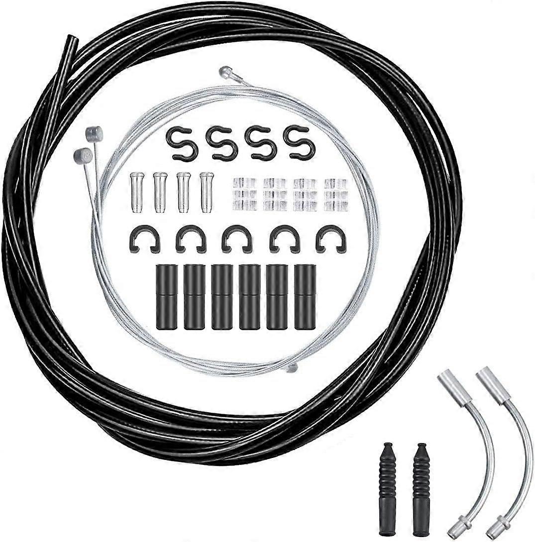 Universal Bicycle Brake Cable Set - Replacement Kit for MTB/Road Bikes