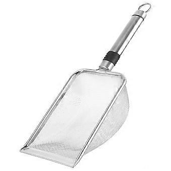 Stainless Steel Cat Litter Scoop Metal Sand Sifter for Kitten Pet 1 Piece