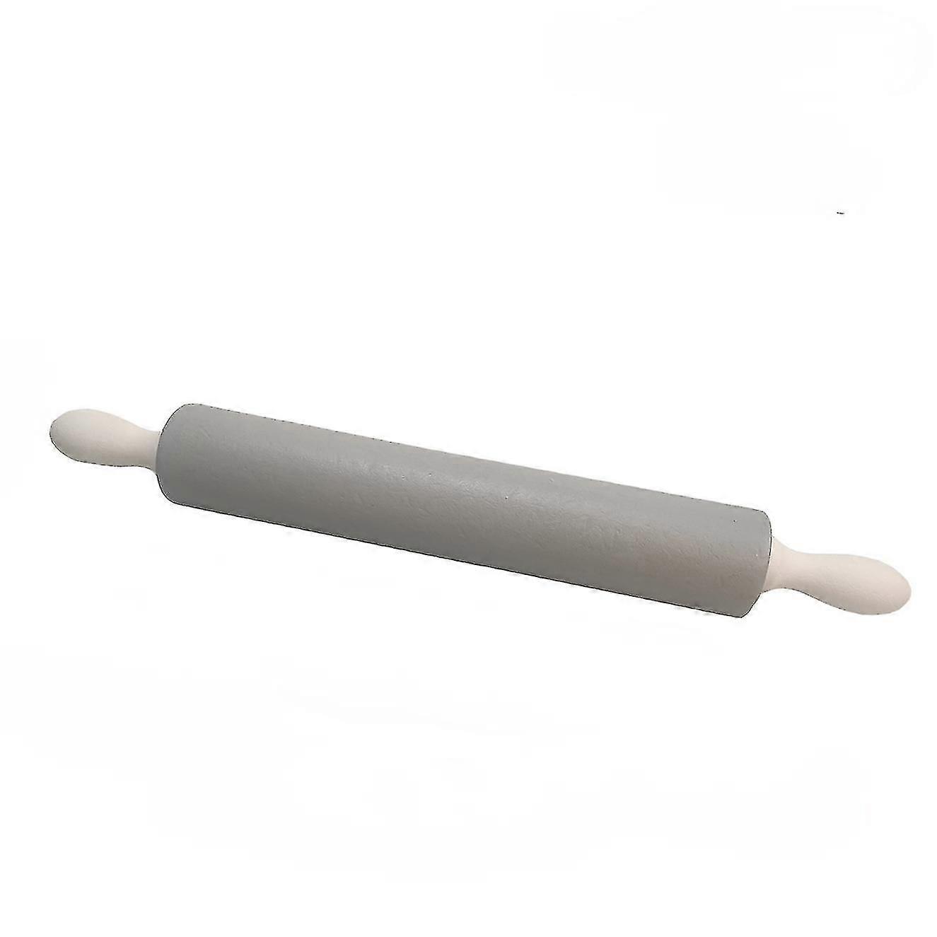 Home Kitchen Baking Embossed Rolling Pin(black)