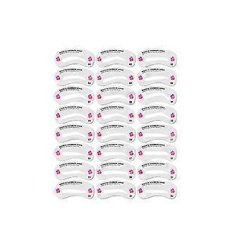EELHOE hairline eyebrow print eyebrow card eyebrow cake repair hairline eyebrow print natural lazy eyebrow quick makeup eyebrow print