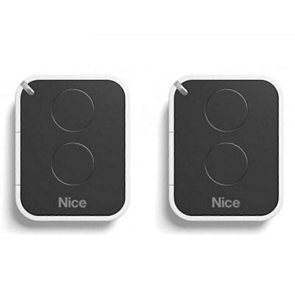 Set di 2 trasmettitori NICE On2e per cancello e garage