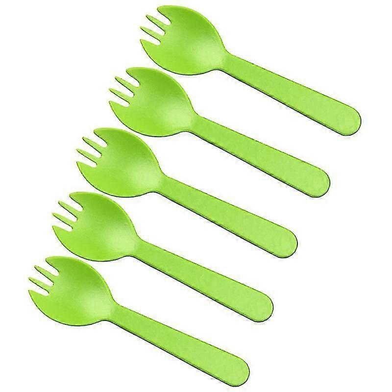 100pcs Kitchen Tableware, Plastic Spork