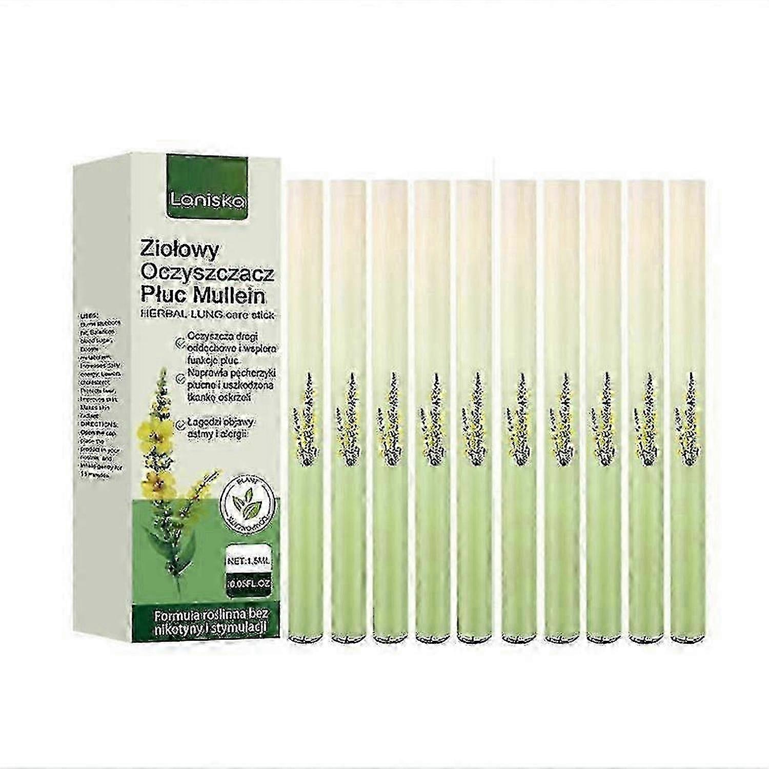 10PCS Lung Cleanse with Herbal Diffuser Pen 1.5ml