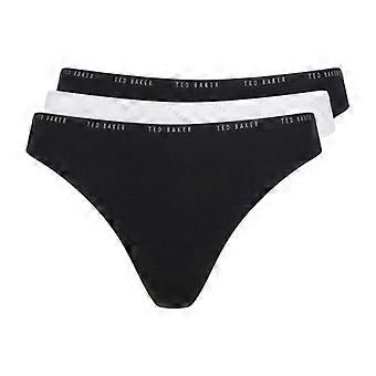 Ted Baker Womens/Ladies Logo Thong (Pack of 3)