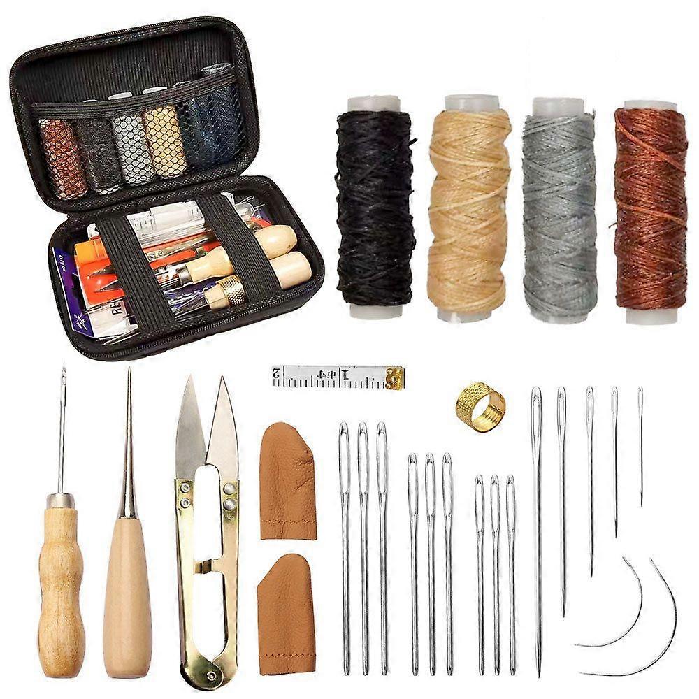 Dww-28 pcs-Zippered Leather Tool Set
