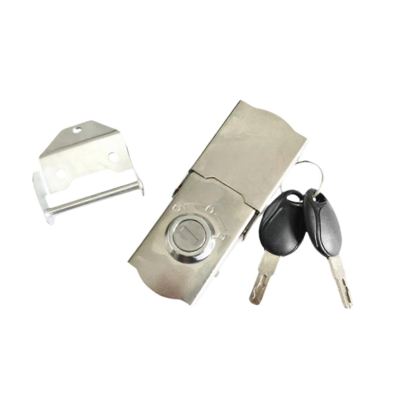 Motorcycle Rear Trunk Lock Repair Replacement Modification Mount with Keys