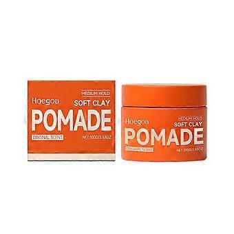 Por tempo limitado!! A pasta modeladora Hoegoa cria um penteado brilhante, com efeito encerado natural e textura fosca, sem pesar nos cabelos!