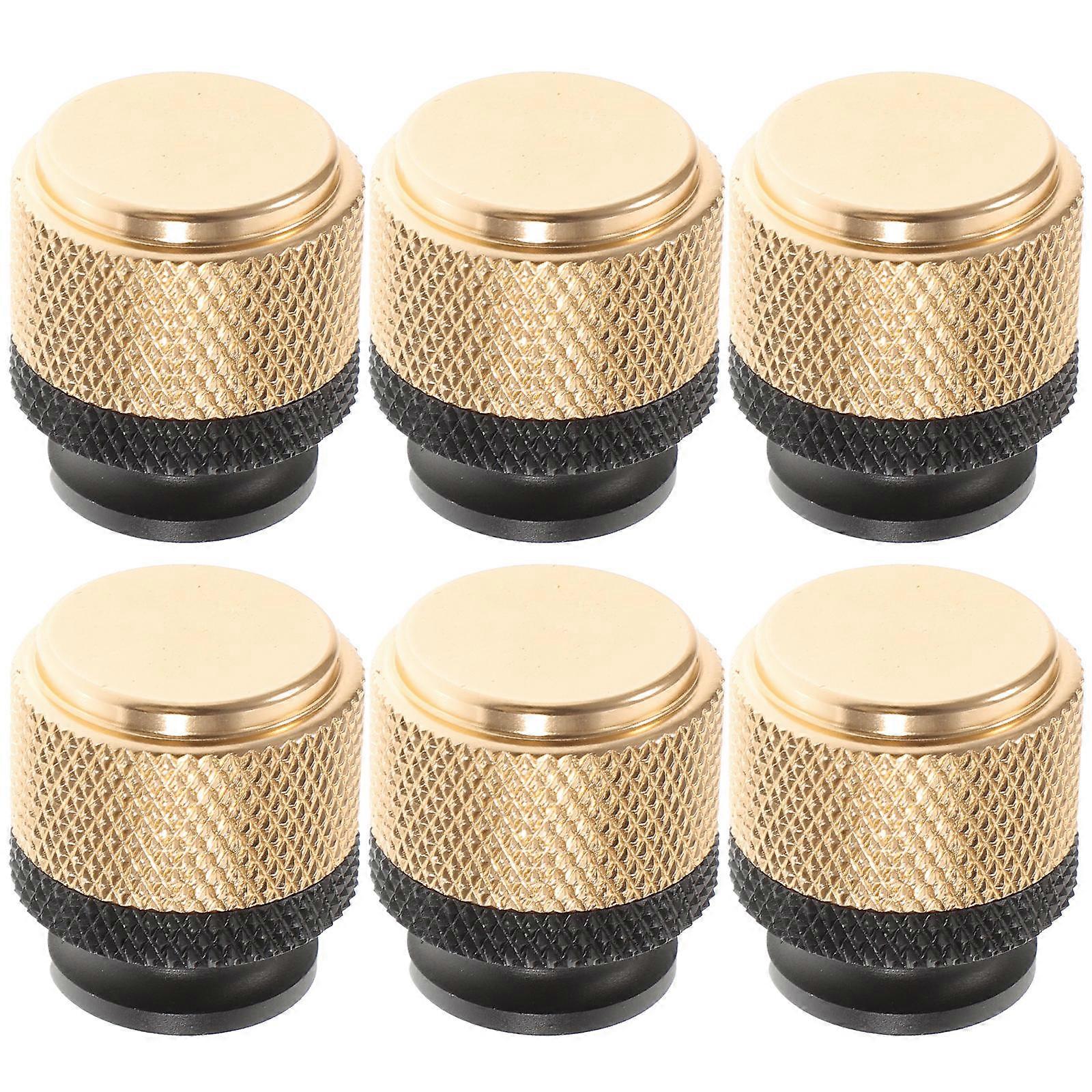 6Pcs Modern Cabinet Knobs Drawer Knobs Handles Decorative Furniture Door Pulls