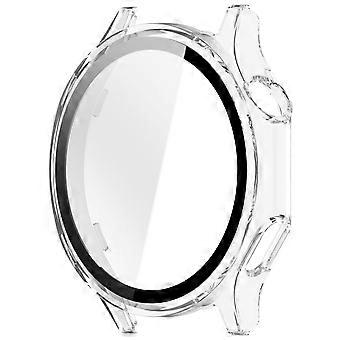 All-in-One Protective Case with Tempered Glass for OPPO Watch X3 / OnePlus Watch 4 Transparent