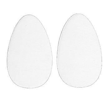 2pcs Waterproof Reusable Underwear Concealer Silicone Sticker for Women Swimsuit White Size S Breathable Comfortable