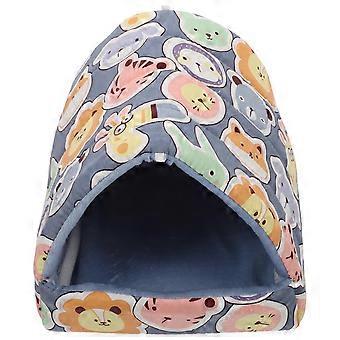 Plush Pet Nest Hamster House Ensuring Warmth Small Winter Nest