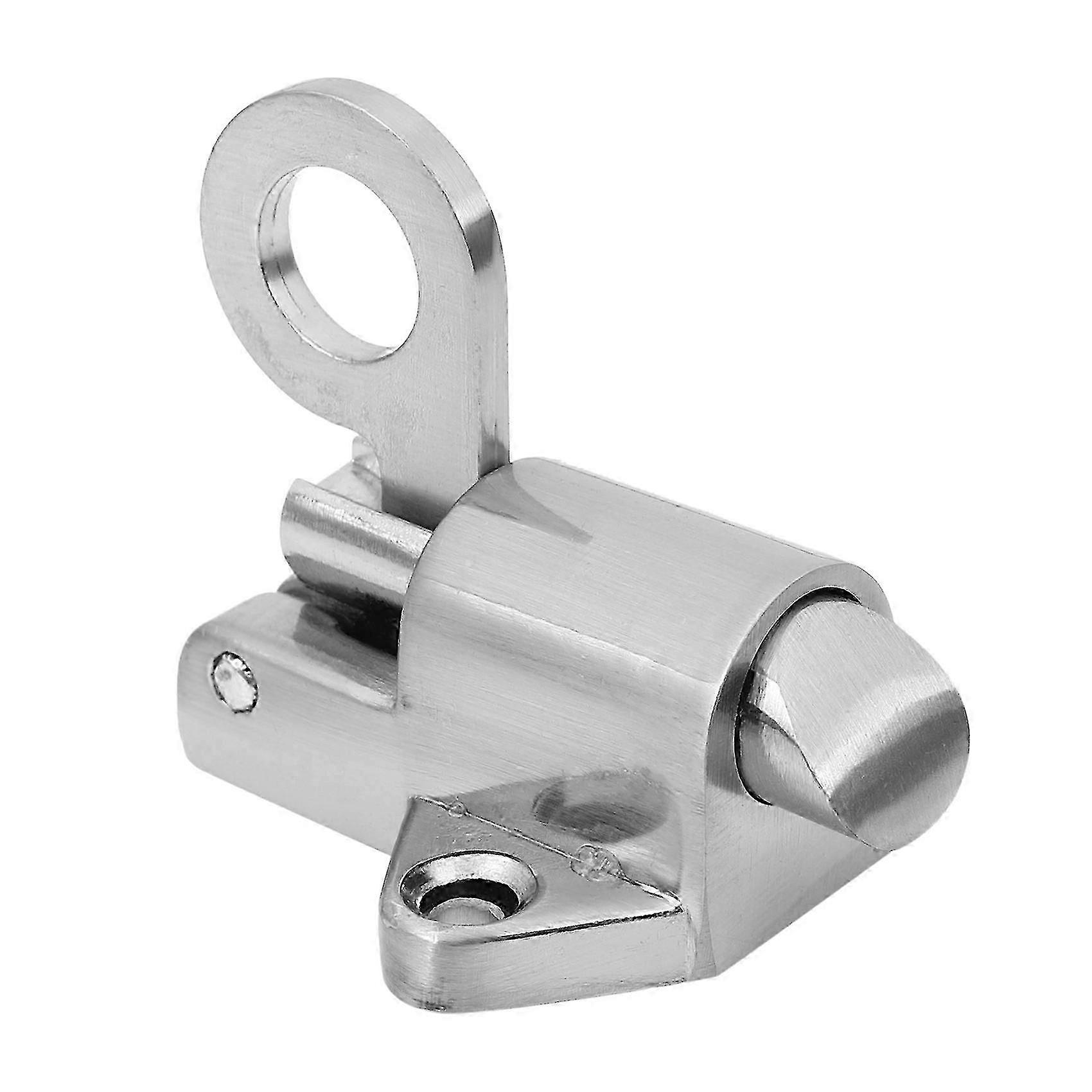 2X Home Security Spring Slide Bolt Window Door Automatic Latch Lock Self Closing DI