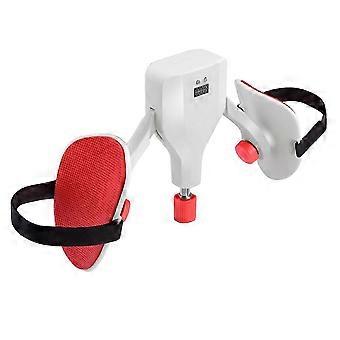 Inner Thigh Workout 360 Verstellbarer Oberschenkelmuskeltrainer Multifunktionaler Hüfttrainer Fitness-Fitnessgeräte Weiß