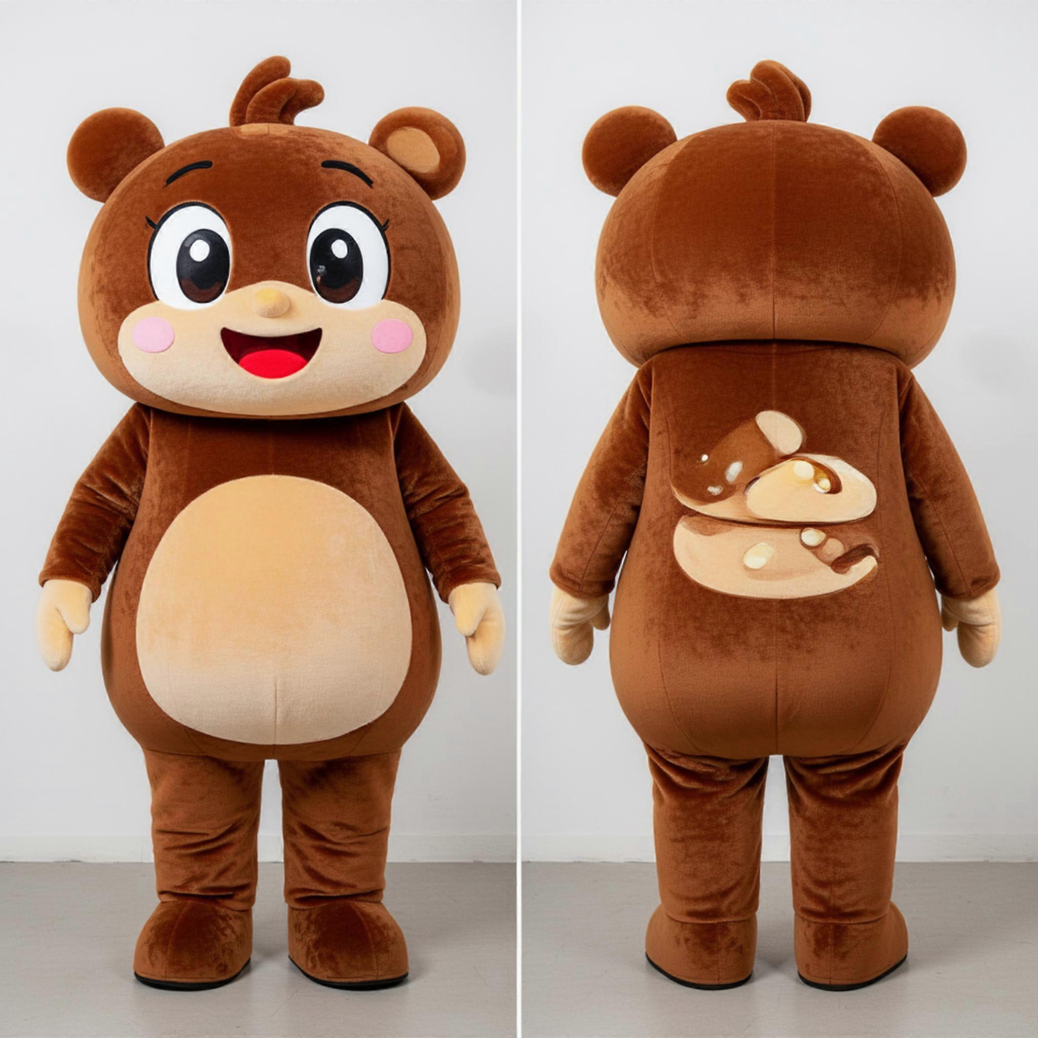 MASTICOT Amber Brown Beaming Miso Soup Mascot