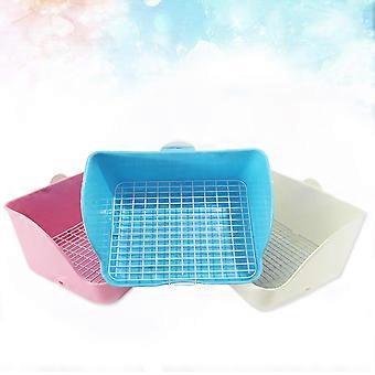 Pet Toilet for Rabbit and Dog Training Indoor Use Assorted Color