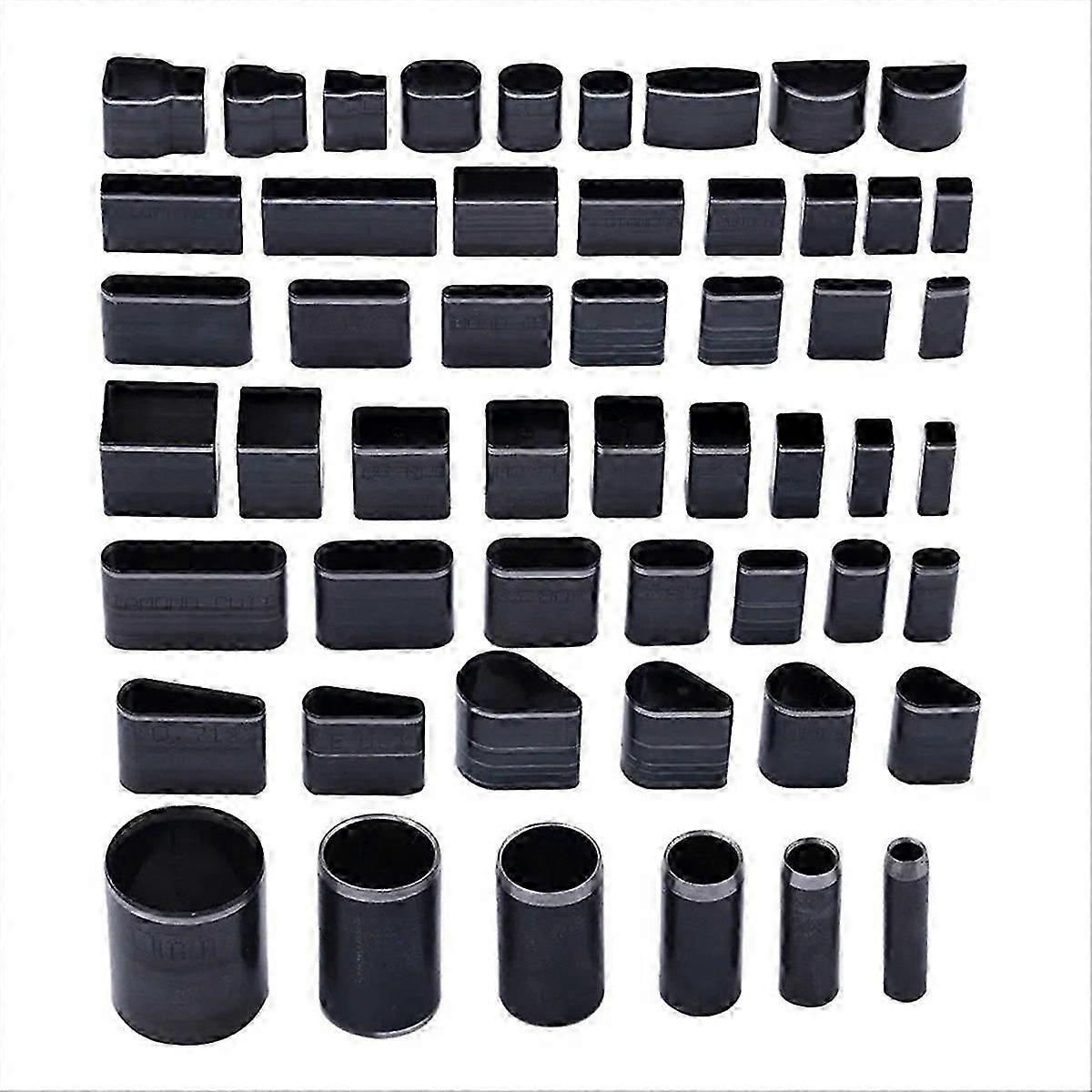 52 Pcs Sharp Hollow Punch Cutter Tools Kit