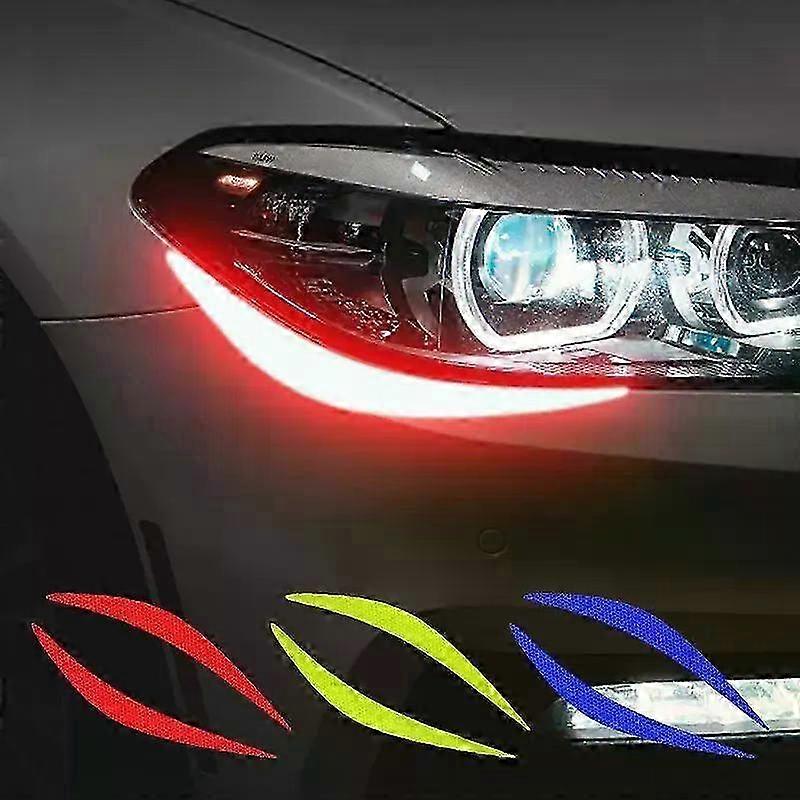 Night-Safe Reflective Car Stickers 30x2.8cm