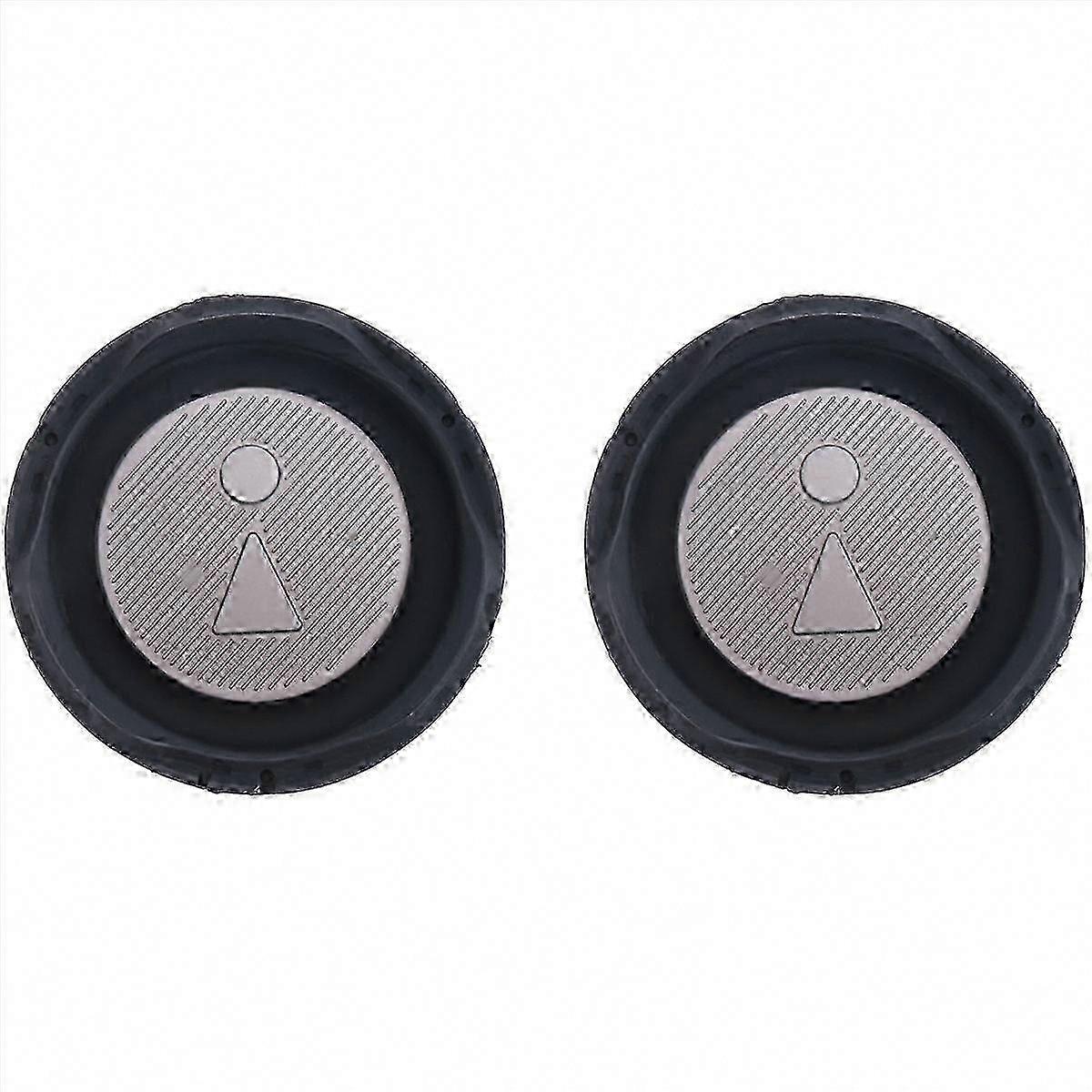2Pcs 76mm Passive Subwoofer Radiator