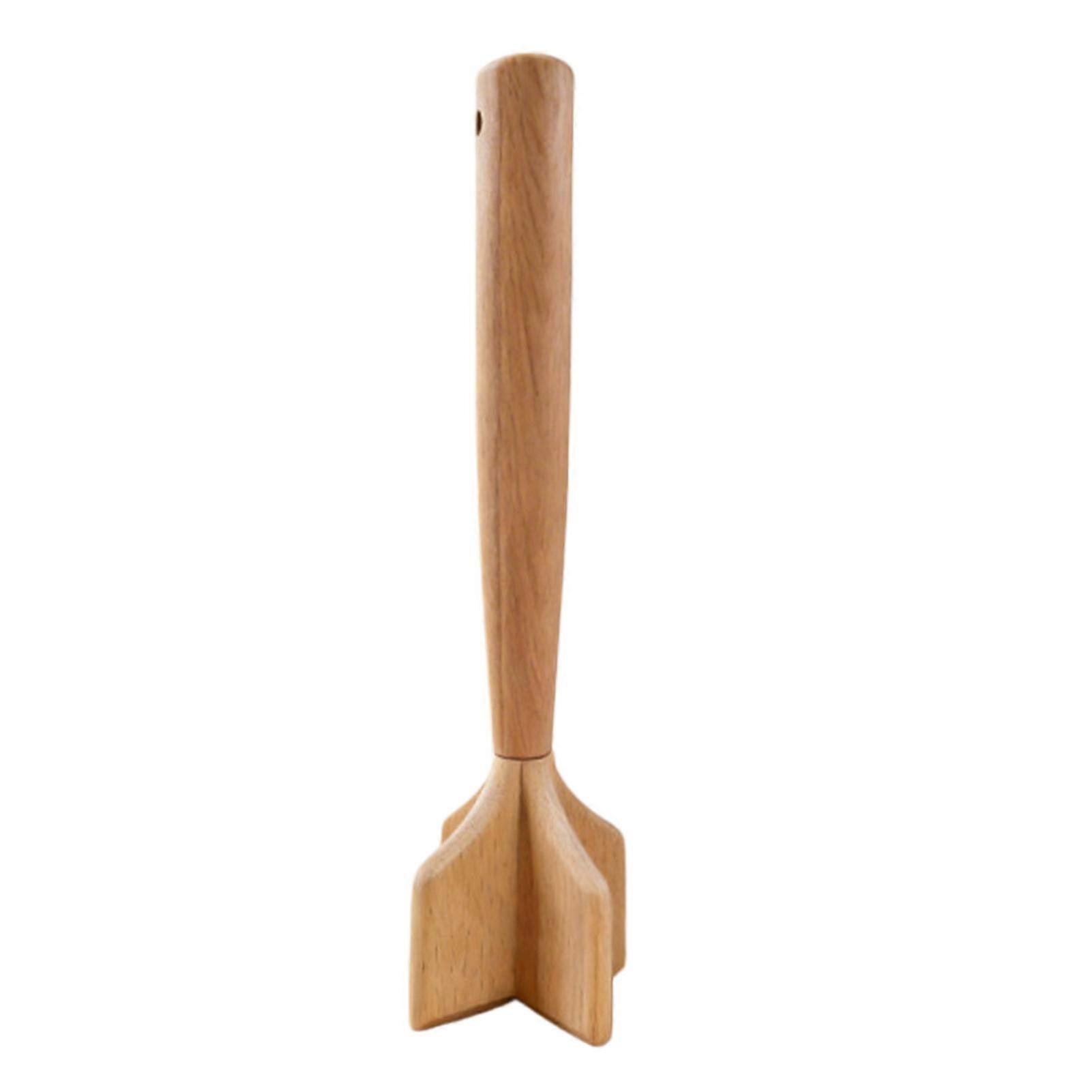 Solid Wood Meat Masher Crosshead Design