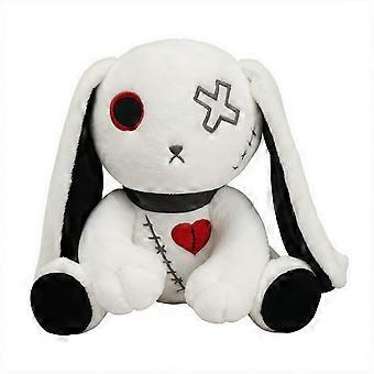 Dark Style Plush Bunny Doll For Collector And Alternative Decor