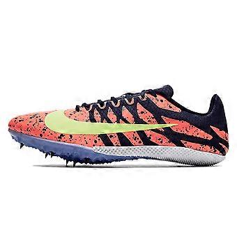 Nike Air Zoom Rival S 9 Spikes 'Paint Splatter Bright Mango Zitron' 907564-801