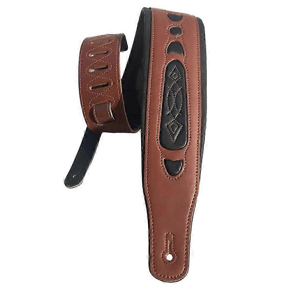 Soft Durable PU Leather Guitar Strap
