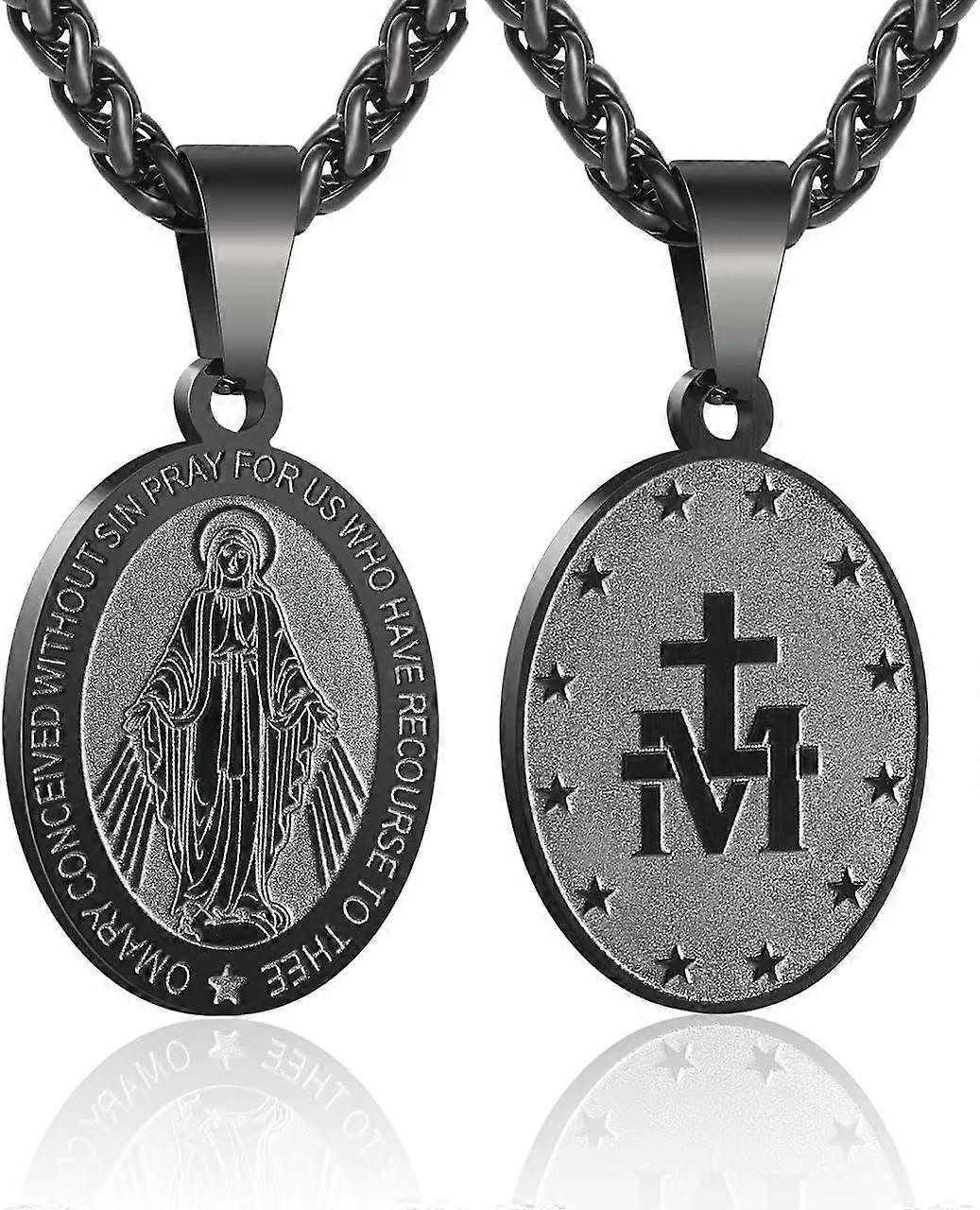 Oval Saint Christopher/Michael/Joseph/Jude/Virgin