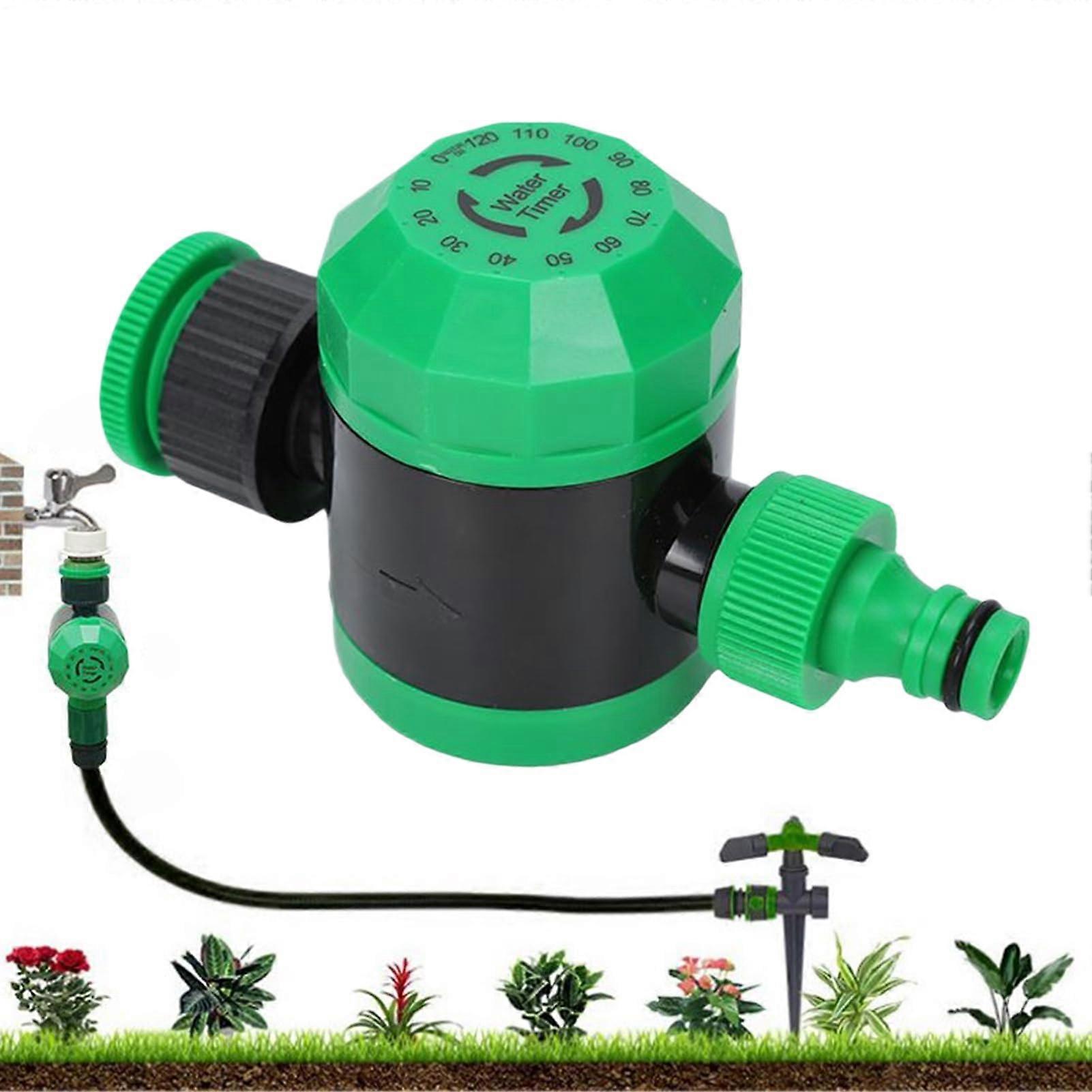 Automatic Mechanical Water Timer for Garden, Weatherproof Irrigation Controller with Easy Knob Setting