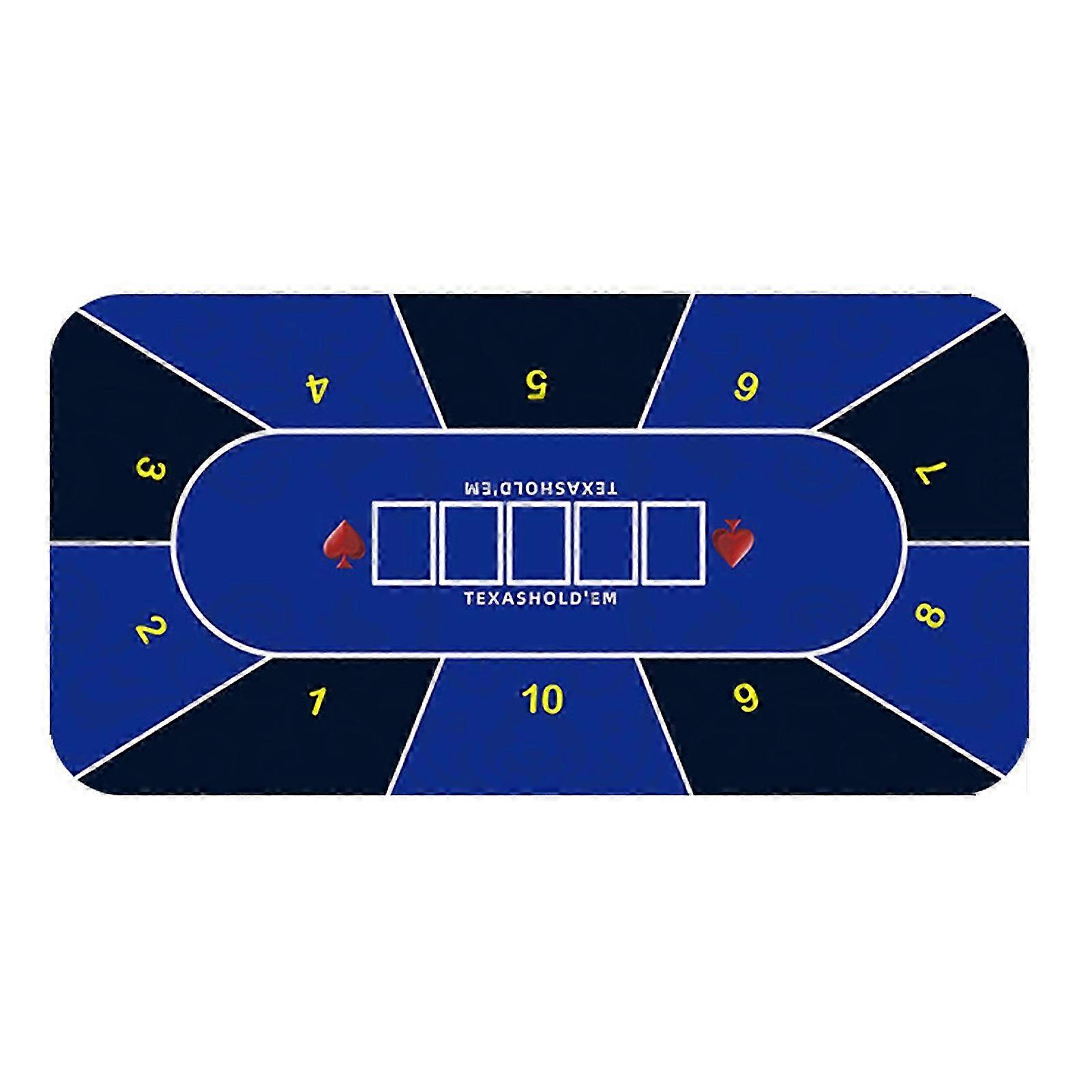 60x120cm Rubber Poker Mat