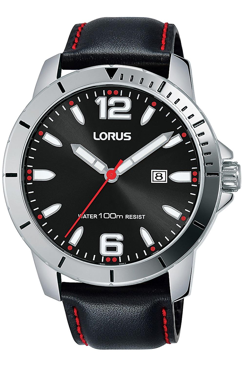 Lorus classic man Quartz Analog Man Watch with Cowhide Bracelet RH969JX9