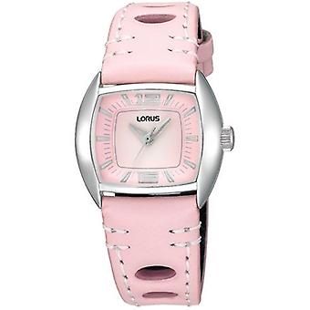 Lorus klockor kvarts analog kvinna klocka med RRS23NX cowskin armband