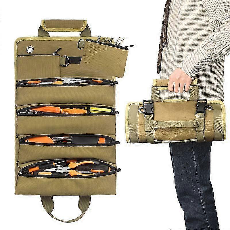 Professional Grade Tool Roll Organizer