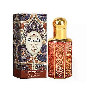Rose Mood Parfym, 12 ml, en blommig doft i arabisk stil, förpackad i en liten, praktisk flaska.