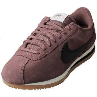 Nike Cortez Womens Casual Trainers in Tattoo Black