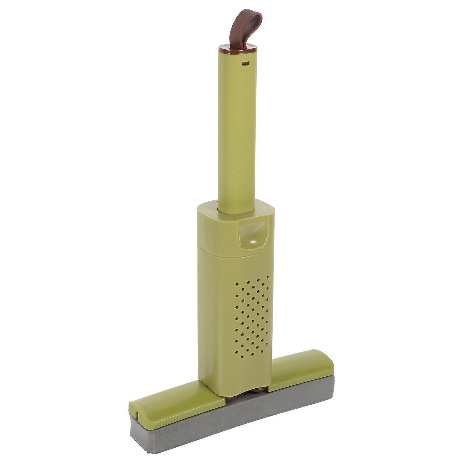 Mini Mop SelfSqueeze Foldable Design Compact Sponge Head for Kitchen Bathroom and Small Spaces