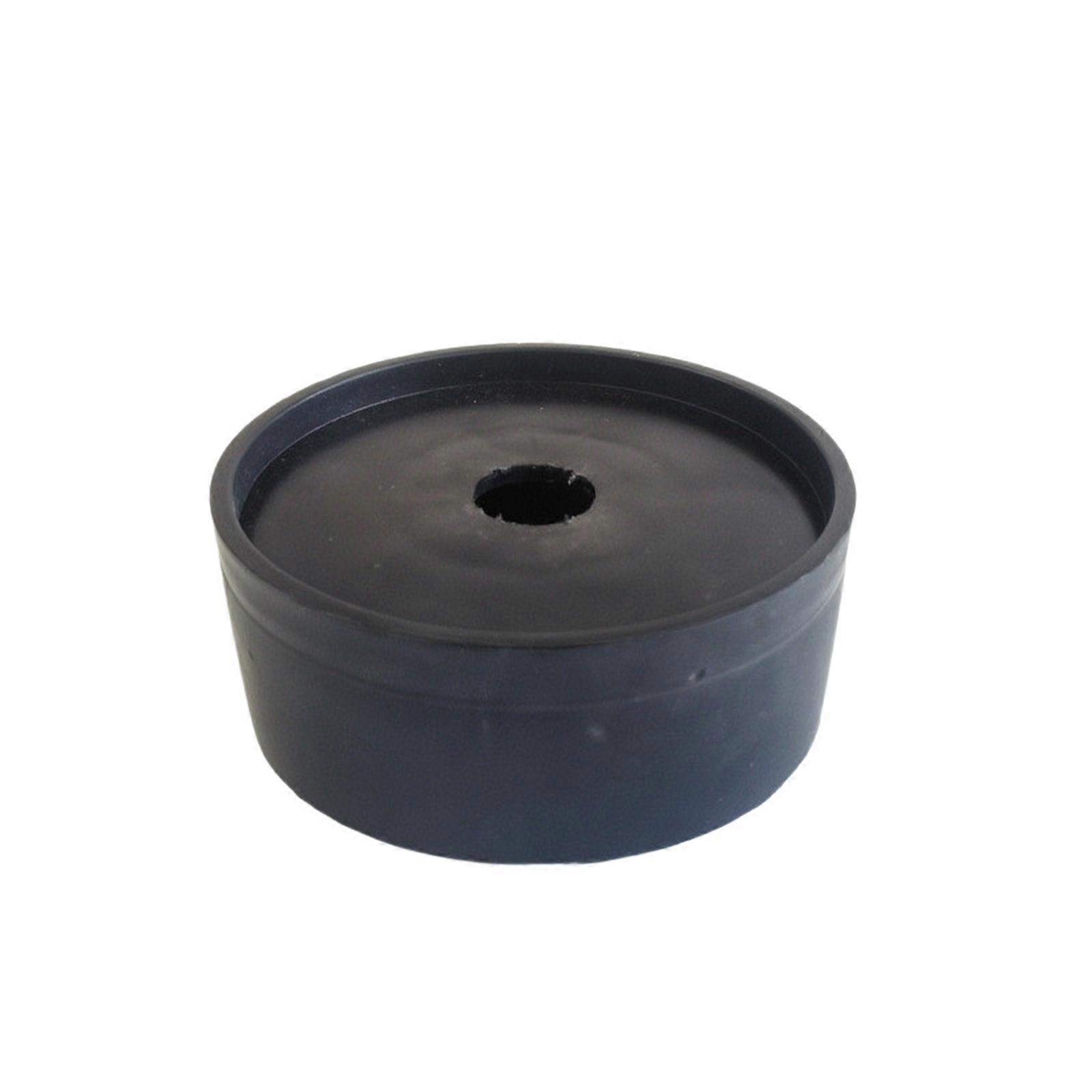 Round Motorcycle Side-Stand Support Pad Stable Side Stand Pad with Central