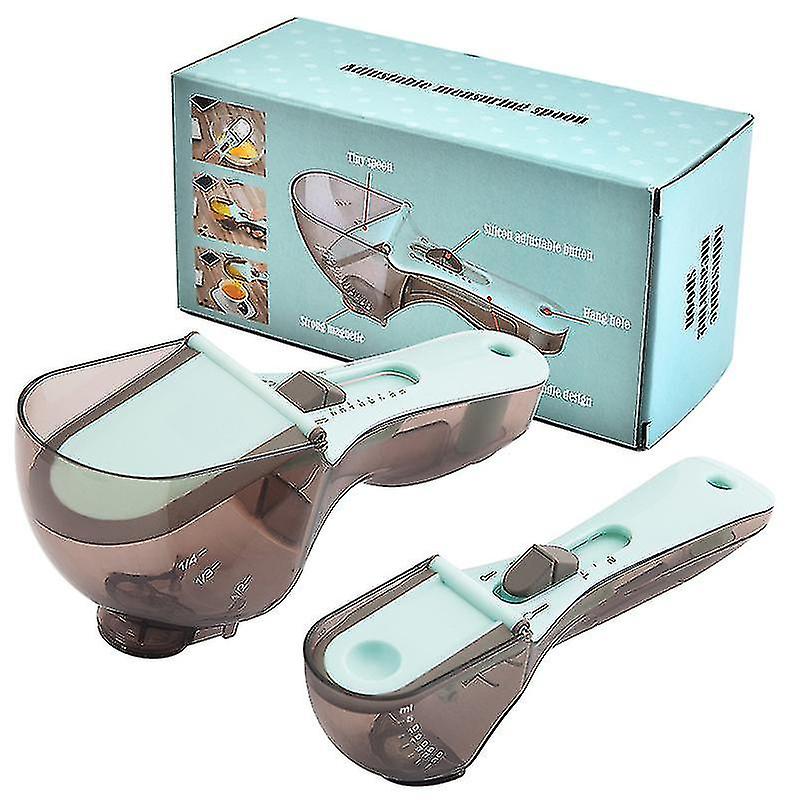Adjustable Measuring Spoons Sets, Kitchen Tools Plastic Tablespoon Measuring Spoons