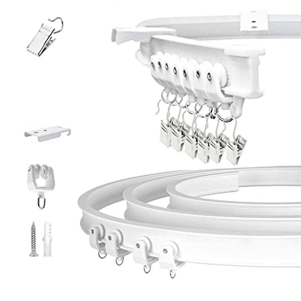 5m المسار رود السكك الحديدية البلاستيك مرنة سقف شنت منحني مستقيم الشريحة ويندوز الانحناء ملحق